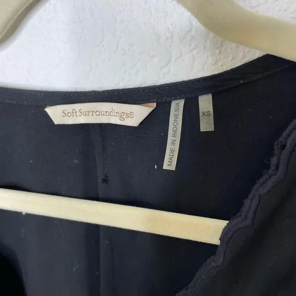 Soft Surroundings Half Moon Bay Top Item #22592 Black
Dainty Cardigan sz xsmall - Picture 5 of 7
